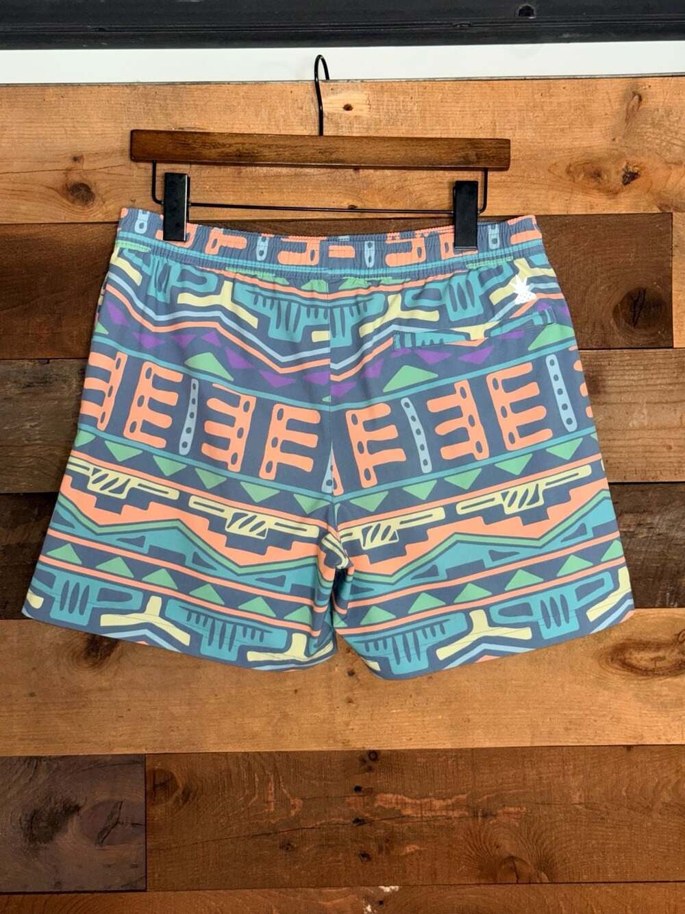 Chubbies Men's Geometric Print Swim Trunks Size M 0460 - Picture 2 of 8